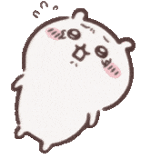 ハムスター,かわいい,イラスト,困惑,アニメキャラ