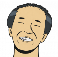 男性,イラスト,似顔絵,笑顔,アイコン