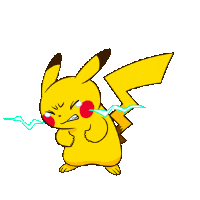 ピカチュウ,ポケモン,黄色,電気,アニメ,かわいい,キャラクター,雷,怒り