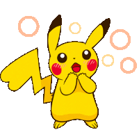 ポケモン,ピカチュウ,黄色,キャラクター,驚き,アニメ