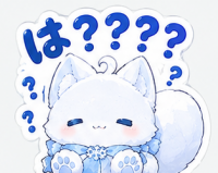 猫,白猫,疑問符,かわいい,はてな