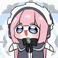 アニメ風,ピンク髪,ヘッドホン,ヘッドドレス,リボン,デフォルメ,かわいい