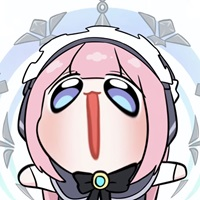 アニメ,ピンク髪,メイド,デフォルメ,ヘッドホン,ギャグ顔