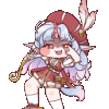 ファンタジー,女の子,ユニコーン,エルフ耳,アニメ風,帽子,コスチューム,ポーズ