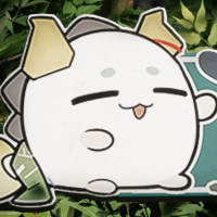 マスコット,キャラクター,白い,耳,癒し系,かわいい,フチどり,動物,イラスト