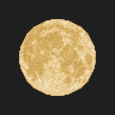 月,満月,ドット絵,ピクセルアート,夜空,天体