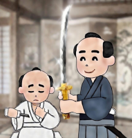 切腹,介錯,侍,和室,日本文化,刀,時代劇,着物