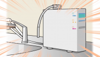 浄水器,キッチン,家電,水道,シンク,機械,イラスト