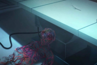 人体,血管,机,ホラー,SF,実験,アニメ