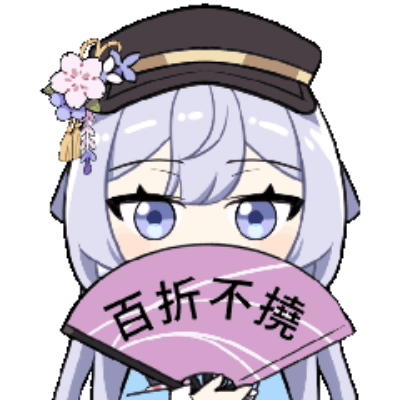 百折不撓,扇子,紫髪,少女,和風