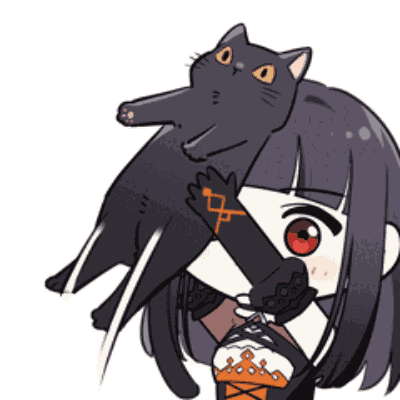 猫耳,黒猫,少女,金髪,ゴシック,魔女,オレンジ色の目