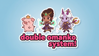 豚,王冠,女性キャラクター,魔法使い,紫色の髪,二次元,ファンタジー,double omanko system!