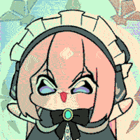 アニメ風,メイド,ピンク髪,リボン,ヘッドフォン