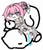 アニメ,ピンクの髪,キャラクター,可愛い,イラスト,ローズ