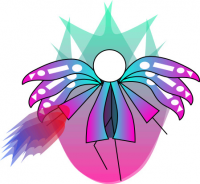 抽象,羽,カラフル,デジタルアート,アイコン