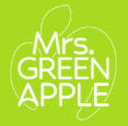 ロゴ,緑,りんご,Mrs. GREEN APPLE,英字